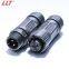 Street Light 2pin M12 connector  llt waterproof  ip68 power Led cable 3 4 5 6 7 8 2+3pin connector