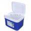 Portable 13 liter cooler box plastic cooler with handle food grade camping