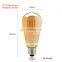 Warm White Decorative LED Filament Bulb ST64 E27 4W Dimmable 2700K