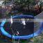 Round Outdoor Bungee Jumping Trampoline