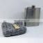 Pocket Custom Logo Blanks Gift Box Groomsmen Stainless Steel Sublimation Girls Trip Flasks Liquor Hip