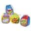 2020 New Logo printed bulk sand filled fabric hacky sacks