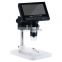720P VGA Handheld 4.3'' LCD 8LEDs Digital Microscope for Circuit Board Industry Clock Detection DM4