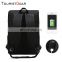 business travel school waterproof smart backpack bag men's USB battery charging anti-theft laptop backpack with usb port