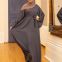 Ready stock]New Vintage Abaya Women Plain Long Dress Muslim Kaftan Islamic Jilbab Maxi Robe Gown