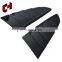 CH Exterior Accessories ABS Material Rear Window Louvers Side Window Cover Vent For Ford Mustang 2015-2017