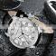 MINI FOCUS MF0415G Fashion Casual Quartz Wristwatch Waterproof Watch Brand Luxury Genuine Leather Strap Business Watch