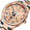 SMAEL 9180 Quartz Watch For Men SMAEL Golden Watches Waterproof Auto Date Male Clock Analog Stainless Steel Watches