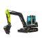 6Ton/7.5Ton Mini Excavator with Accessories Low Price ZE60E/ZE75E in Italy