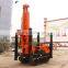 Pneumatic water bore well rotary drilling rig machine 150m 200m portable in india price