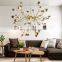 Modern Luxury Led Chandelier Lighting Firefly Tree Branch Ceiling Chandeliers Indoor Lighting Nordic Hanging Lamps Home Decor
