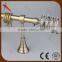 High quality drapery rods with rotate diamond finials