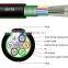 64 core g652d PE underground Gyts Anti UV steel wire center strength member outdoor optical fiber cable