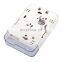 Indoor plastic dust cover white 1port 2core terminal OTB fiber optic ATB box