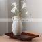 New Creative White Hydroponic Vase Wedding decor Geometric Decorative Handicraft Ceramic Vase For Home Decoration