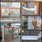 UPVC Frame colorful PVC sliding window with plastic steel