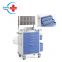 HC-M045 Hospital Stainless steel and plastic basket Anesthesia Cart medical Instrument medicine rescue trolley hospital trolley