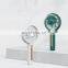 Portable Handheld Fan Mini Personal Fan 30 degree Rotating Adjustmentale USB 1200mAh 4 Speeds Personal colorful cooling Fan