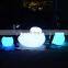 glow in the dark pool balls /Garden Outdoor Remote Controlled Multi Color luminous ball Orb Sphere Light led stepping stones