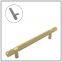 Knurled Cabinet Handles Cabinet Pulls Aluminum Handles Knurled Drawer Pulls Gold and Black Oxidation Finish with Diamond Pattern