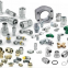 Female Male Thread, BSPP/BSPT/ Metric/NPT SS304 SS316 FORGED  threaded Fitting Hex Nipple hydraulic fittings hydraulic adapters