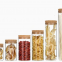 Borosilicate Glass Kitchen Use Food Storage Jar with Sealed Food Grade Bamboo Lid
