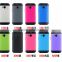 2015 China Factory Newest Tough Slim Armor Case Shockproof for HTC M8 case Cover back case