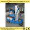 Best price mobile aluminum mast one two man lift