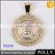Factory custom 925 silver jesus head pendant with high quality