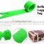 promotional silicone bellboy luggage tag rewritable slap tag