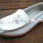 Wholesale Popular Nurse Hospital Shoes Unique White Leather Flat Nurse Shoes China OEM Order