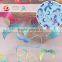 Multicolor new pattern bulk faces print lace fabric