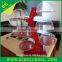 2015 acrylic cake display holder , acrylic cake display shelf , acrylic wedding cake holder