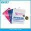 Cosmetic Transparent Pvc Zipper Bags With Customers Logo Print