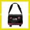 2016 Fashion Products Bros Nylon Mr Shark Black Purple Zippered Water Resistant Flip Messenger Shoulder Bag