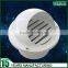 Hvac wall round aluminum vent with net