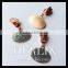 Designer Special Shiny Glittered Enamelled Copper Rose Gold Metal Zipper Pulls