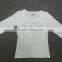 US kids wear wholesale distributor childs blank shirt ruffle