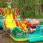 Russia model attraction giant dragon inflatable slides trampolines figures China made