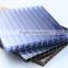 New products on china market light weight roof polycarbonate hollow sun sheet