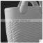 2016 white bisque firing basket matt ceramic vase made in china