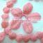 2014 newest design five-petaled flowers cotton embroidery on organza fabric