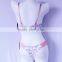 2017Christmas Design Most Popular and Hot Sale Silk Bra and Panty Set