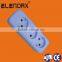 European style 3 way extension socket