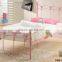Home Bedroom Single Size Double Size Girl Pink Steel Bed Frame