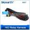 High quality waterproof car relay/HID relay wire harness assembly