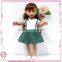 2016 New design fashion Farvision doll in green skirt