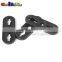 7/16*1/8"(11*4mm) 3 Holes Flat Soft Sliding Pointed Oval Cord Lock Stopper For Shoelace Or Sportswear Accessories #FLS105