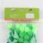 Factory supply DIY crafts green series pompoms toys for kids or wedding party decoration