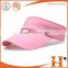 custom high quality printing canvas sun visor cap with factory price